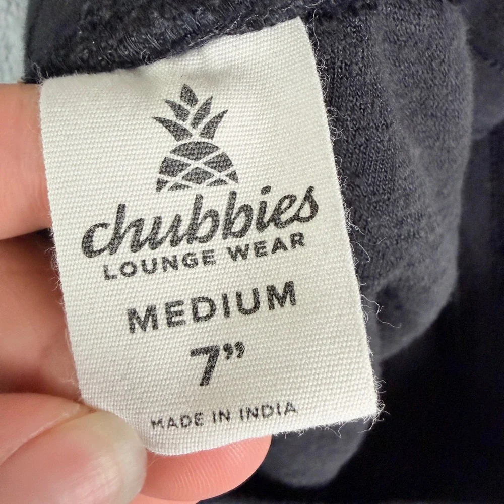 Chubbies Velour Geometric Lounge Shorts 7